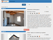 Tablet Screenshot of capelliimmobiliare.it